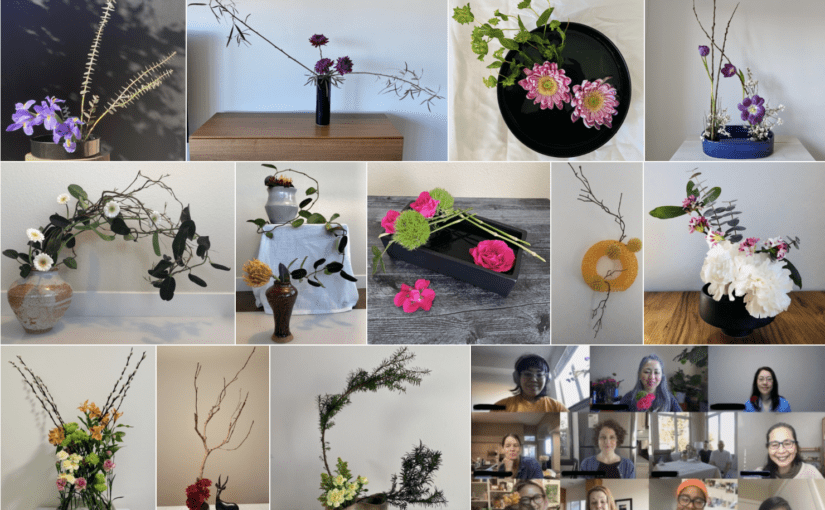 Pandemic Changed My Life #6 – I Started to Teach Ikebana (Japanese Flower Arrangement) Online